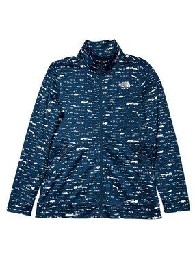 The North Face Women's Sz M Full-Zip Jacket Lightweight Activewear With Pockets